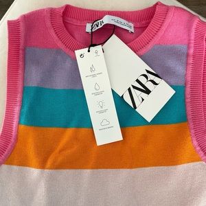 Colorful Striped Zara Top